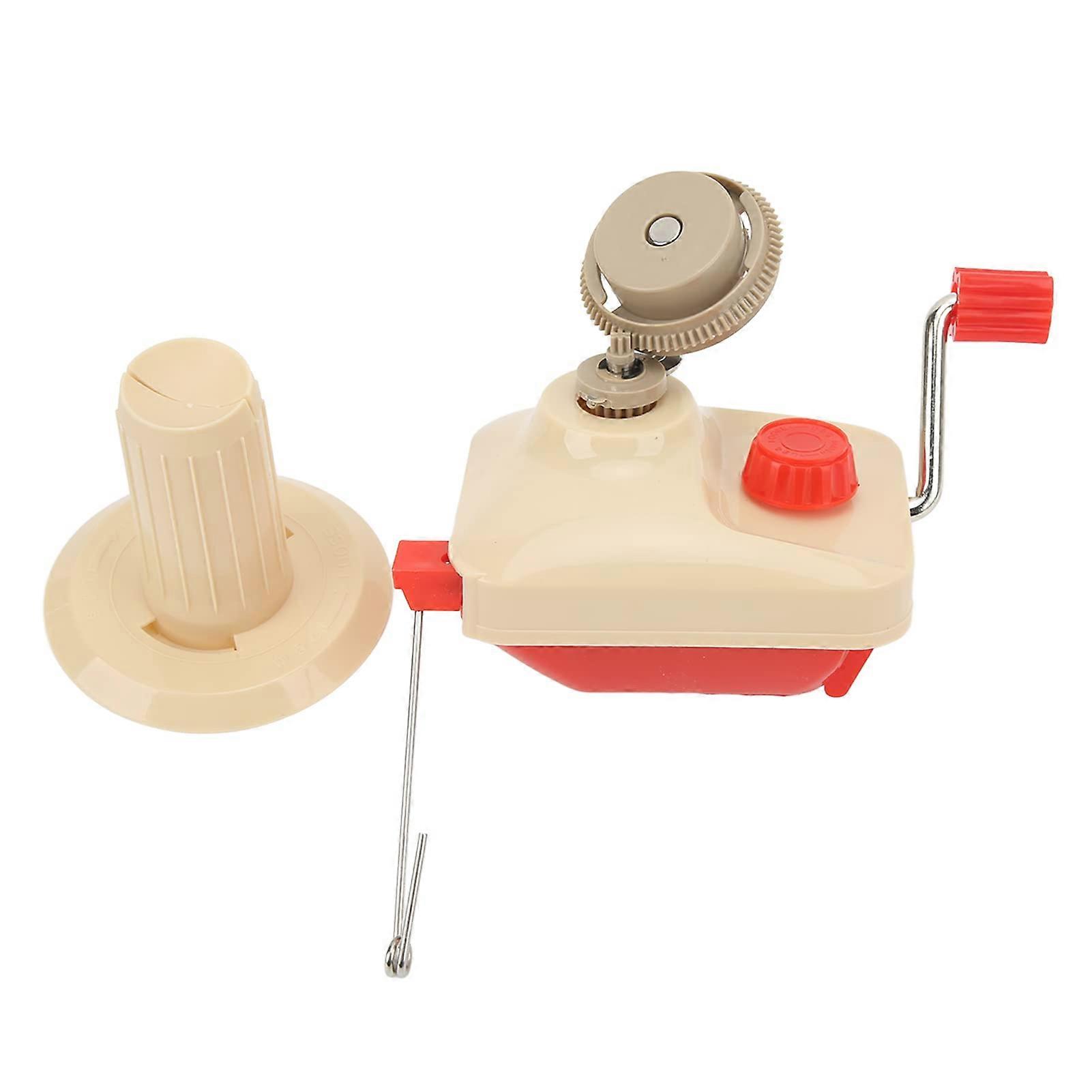 Yarn Winder Hand Operated Portable Plastic Wool Winder With Detachable Head For Swift Yarn Winder Models