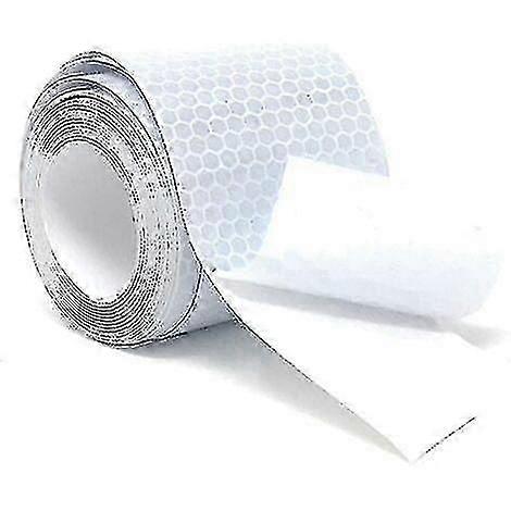 Ri - 3 Meters High Quality Reflective Tape Stick And Cut Reflective Tape Weather Resistant Warning Tape, Reflective And Self Adhesive Safety For Marki