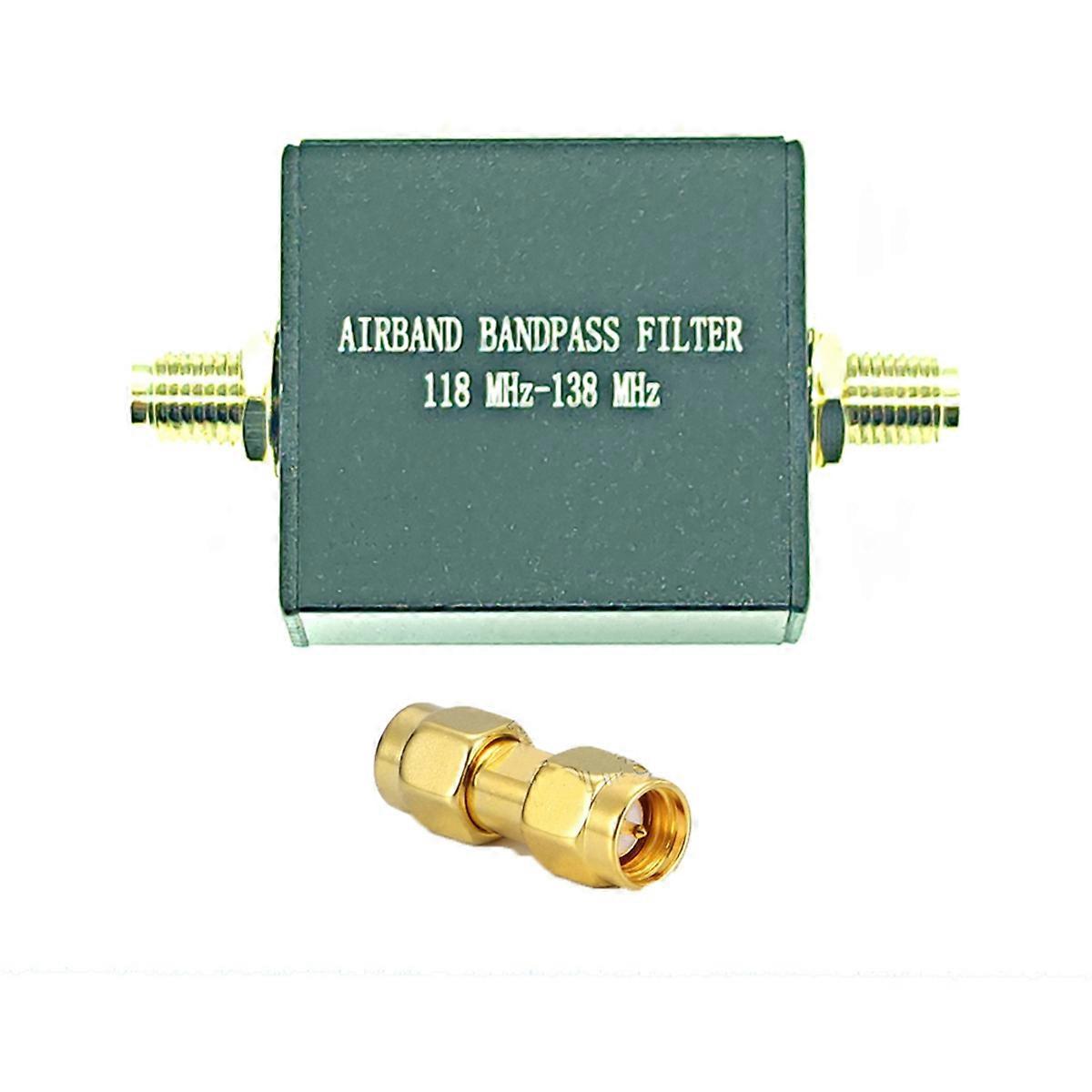 118 MHz–138 MHz luftbåndsbåndpassfilter BPF for RX