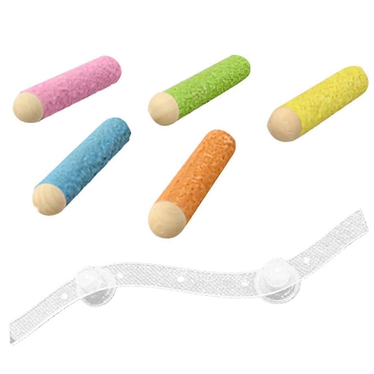 Bird Perch Parakeet Climbing Ramp Suction Cup Space Saving Bird A