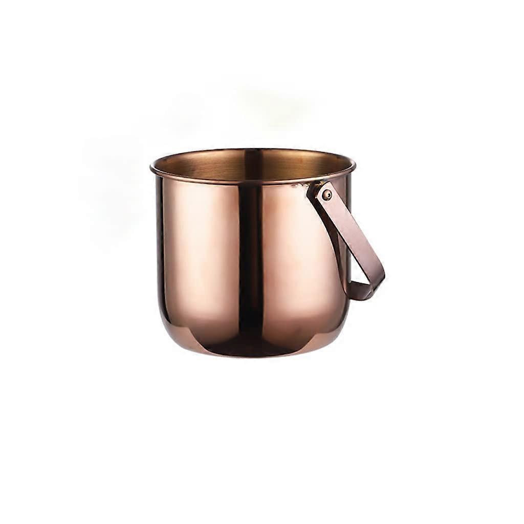 Ice Bucket Thickened Stainless Steel Ice Bucket DoubleLayer Beverage Tub For Champagne, Wine, Beer And Ice Cube Bucket