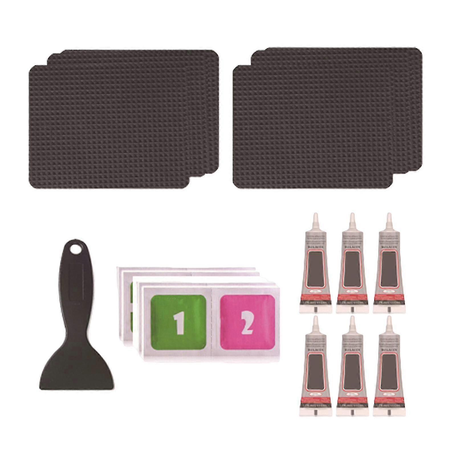Replacement Waterproof Patch Set for Large Holes in Rectangular Trampolines Includes 2 Patches