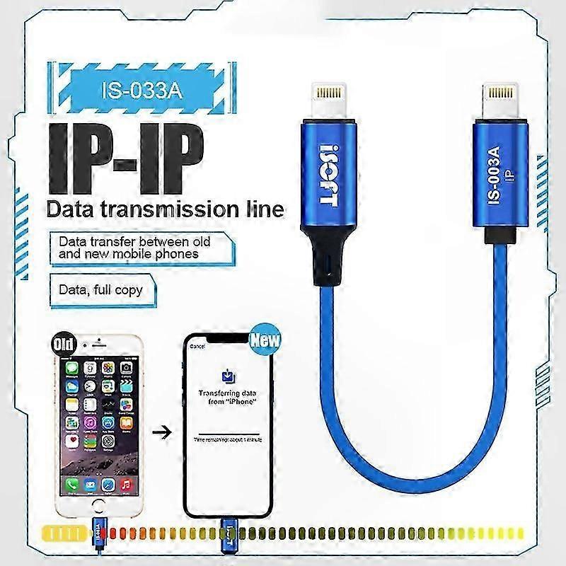 Lightning to Lightning Data Transfer Cable for - Easy Copy Cord Adapter