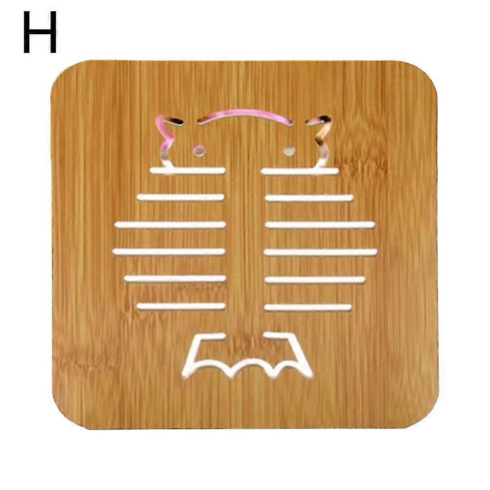 Wooden Dining Table Insulation Pad Cute Cartoon Kitchen Table Protec 2025