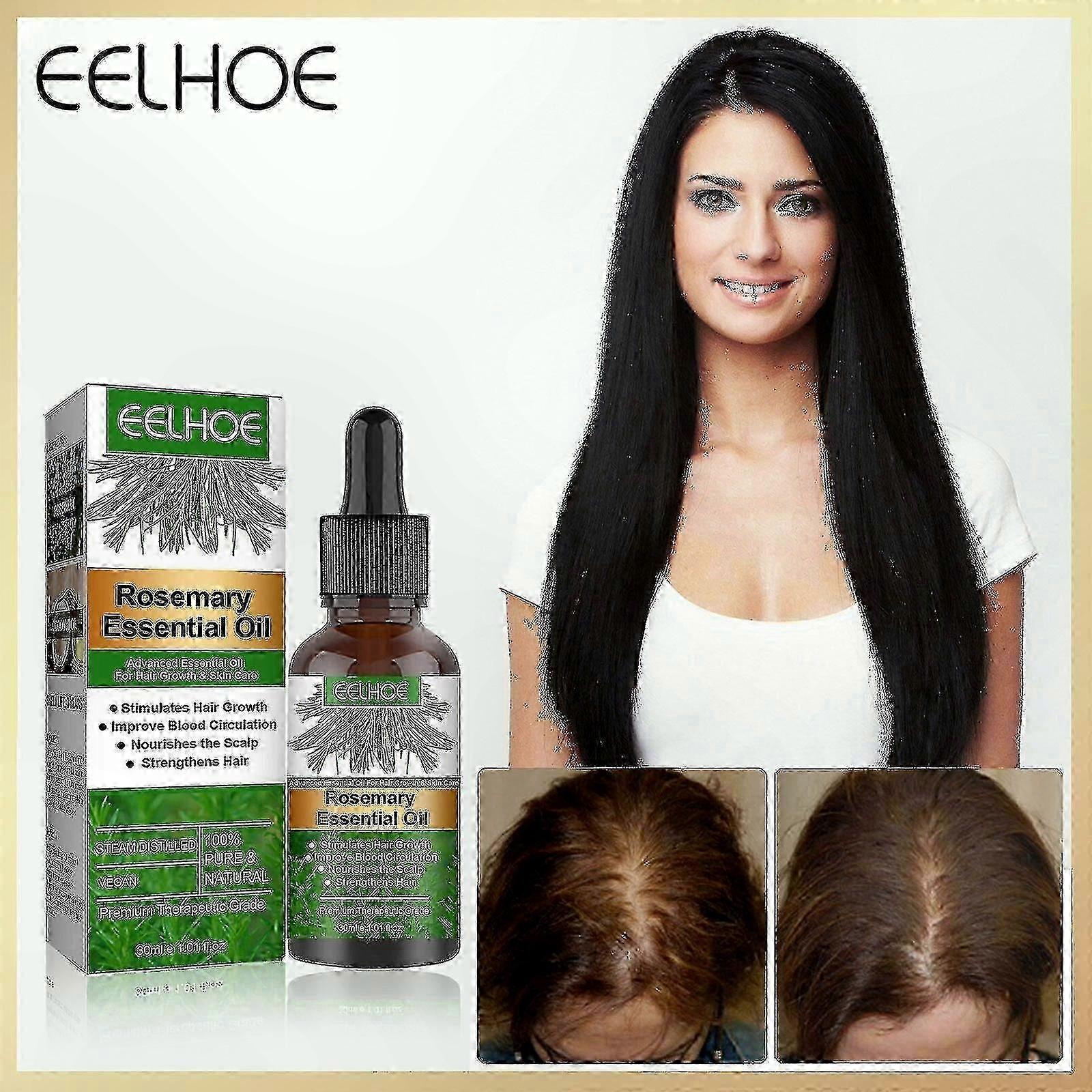 Revitalizing Herbal Oil for Hair Growth, Repair, and Frizz Control with Aromatherapy Advantages