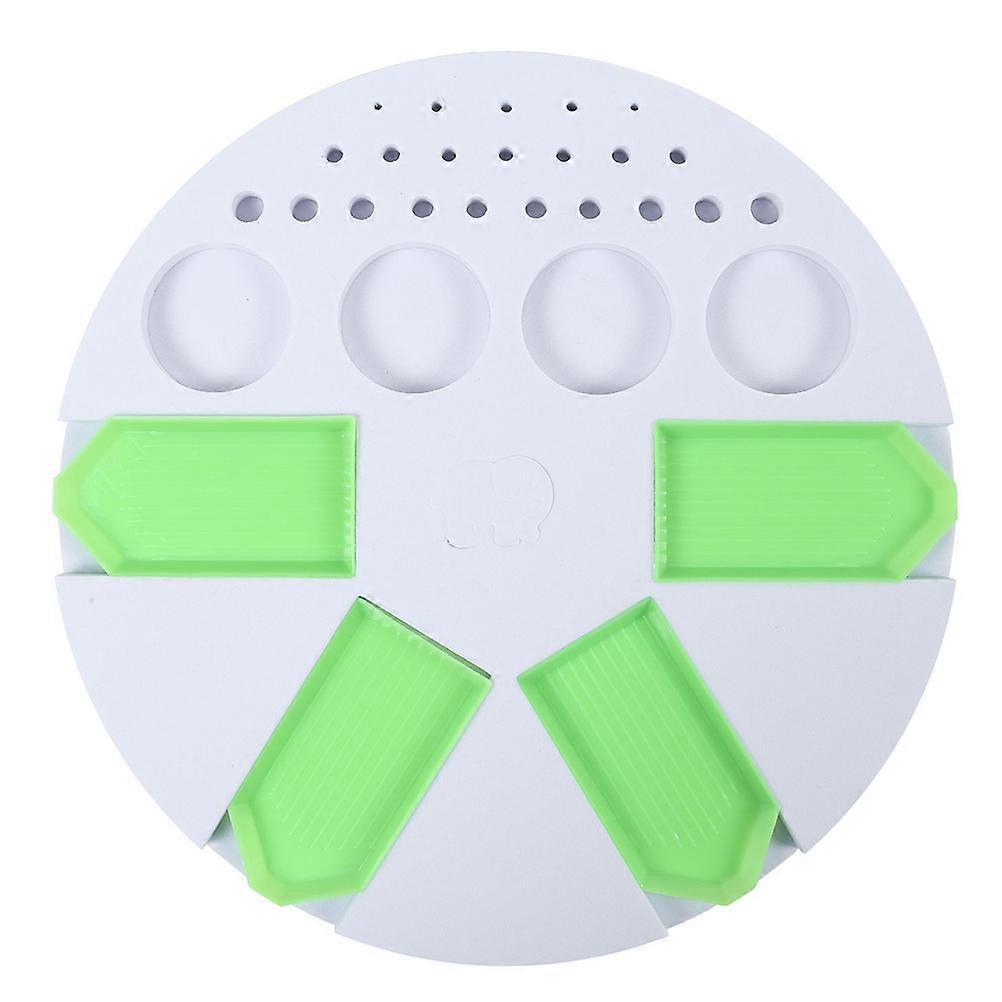 Rhinestone Tools Organizer Silicone Plate For Crafting DIY Projects Beautiful Design 1 Set White Color