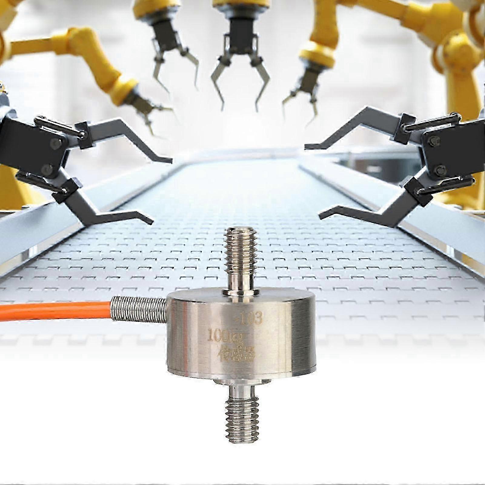 Micro Miniature Load Cell Weighing Sensor Pull Rod Pressure Tension Sensor for Accurate Weight Measurement[0~100kg]