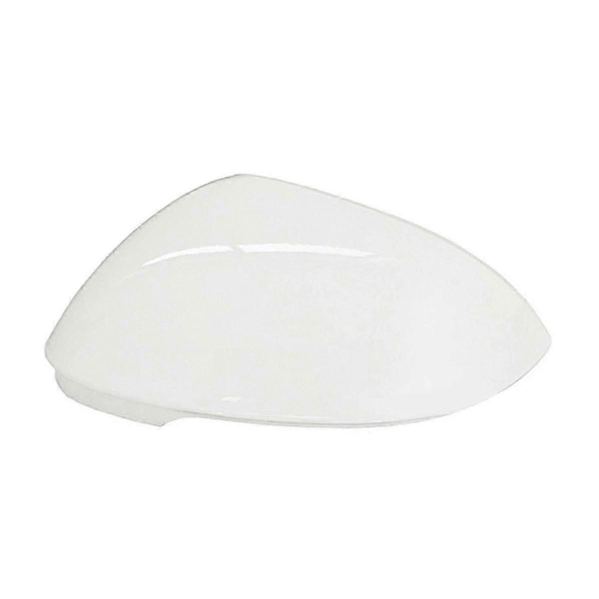 5H0857537 Car White Rearview Side Glass Mirror Cover Trim Rear Mirror Covers Shell for Golf 8 MK8 2021 2022 Left