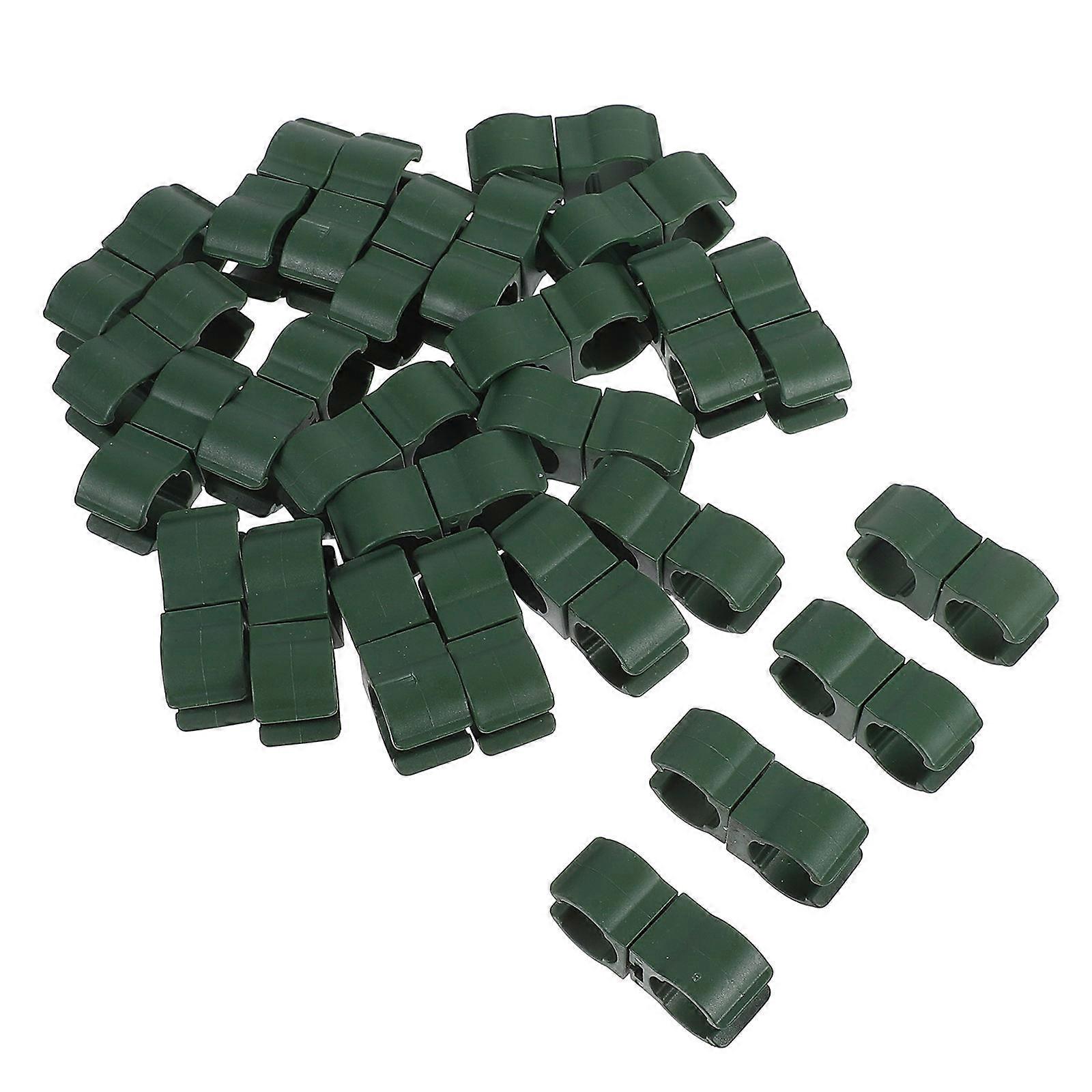 Garden Accessories Trellis Cane Connector For Greenhouse Garden Orchard Versatile Design Plant Support System 30Pcs