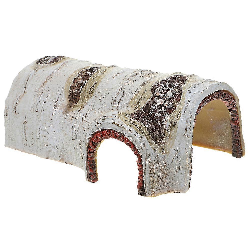 Artificial Tree Trunk Resin Model for Fish Tank Decoration