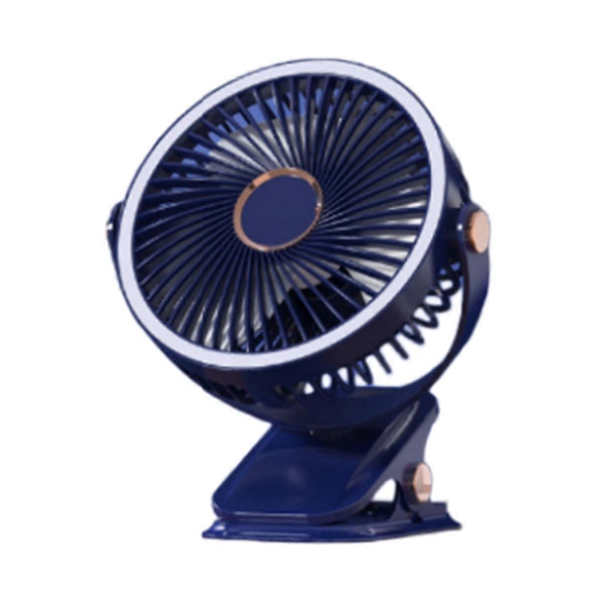 USB Rechargeable Fan Dormitory Clip-on Type Portable Mini Desk Fan C