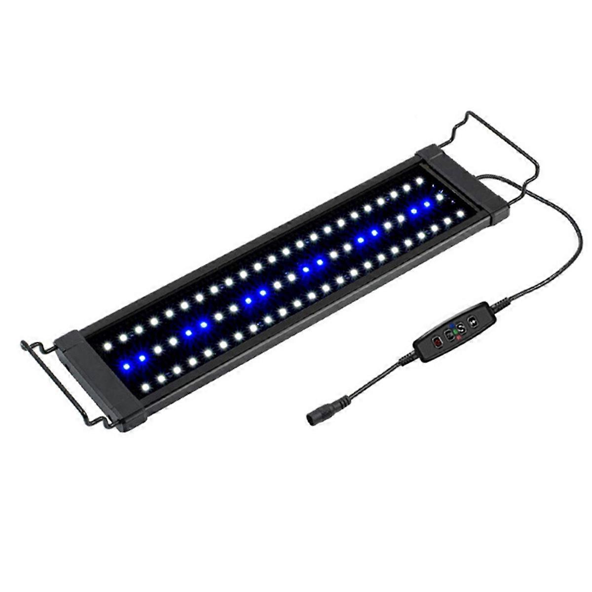 LED Blue And Whitefishtank Lightwater Plant Bracket Light, EU Plug