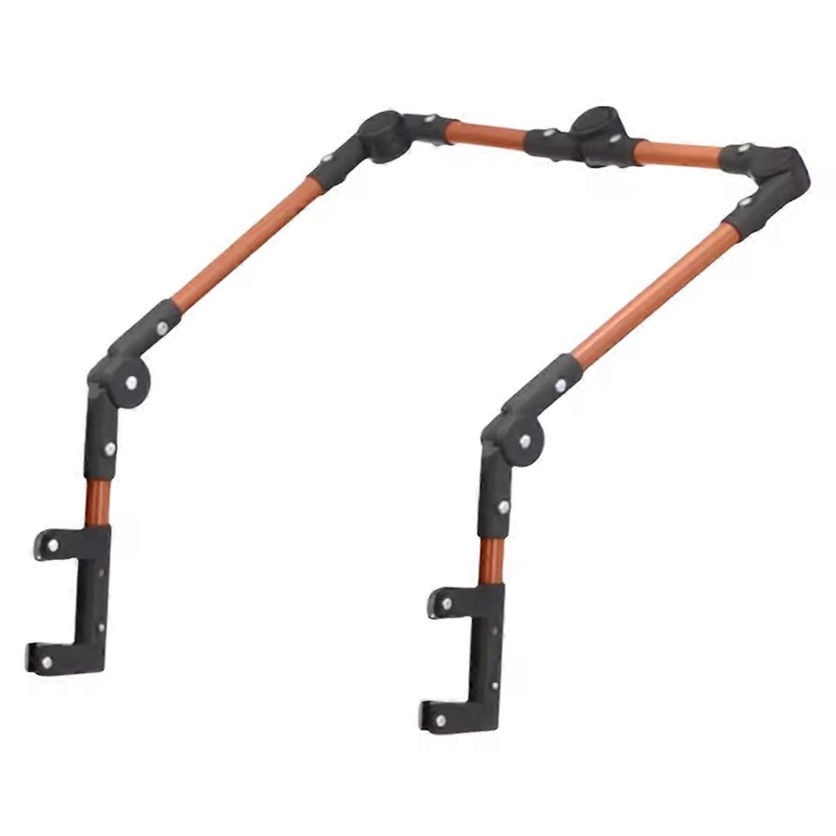 Folding Handcart Push Handle Trolley Handle Attachment Removable Foldable Beach Cart Handle Utility