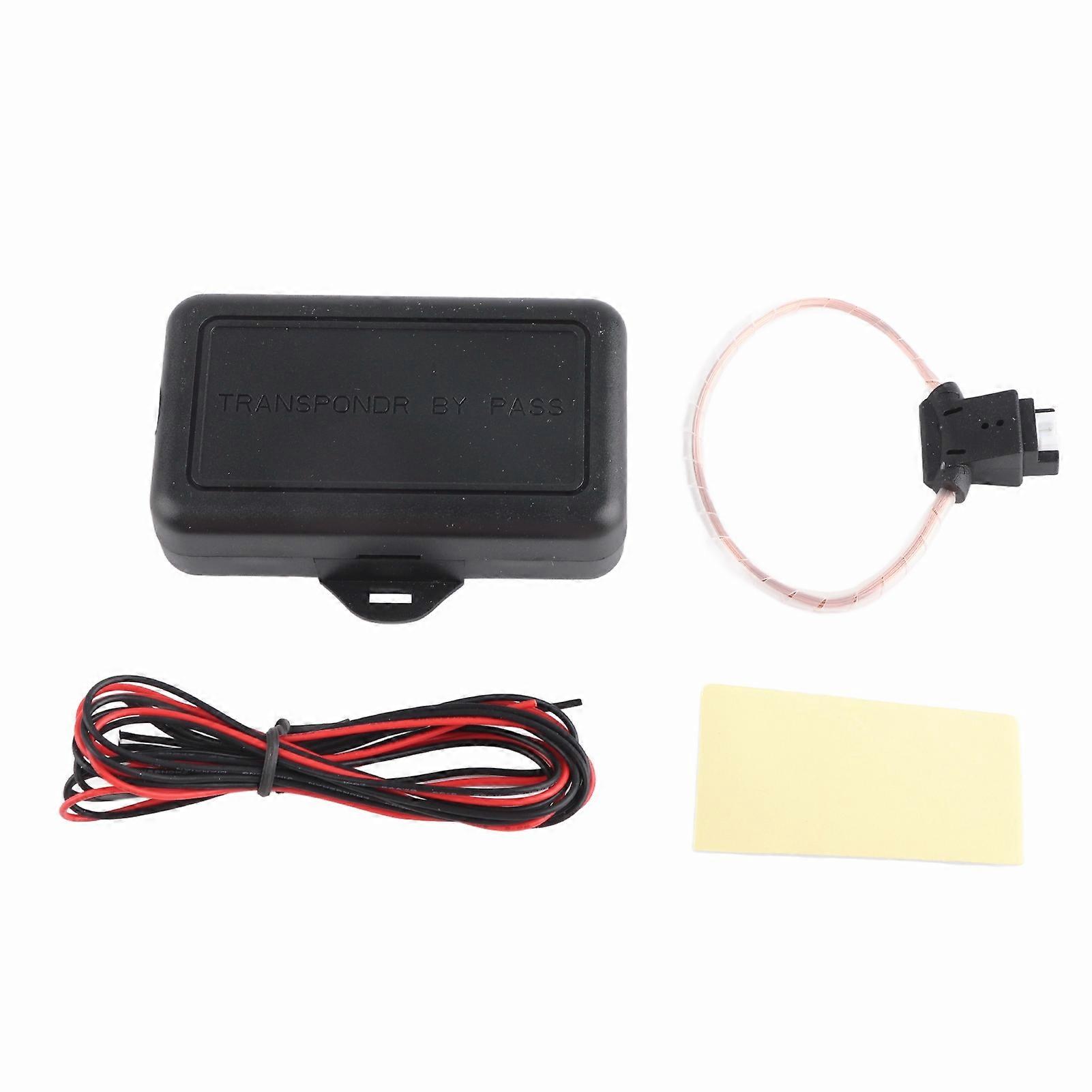 Module de dérivation d'antidémarrage de voiture, clé à puce pour démarrage et arrêt du moteur à distance 12 V universel