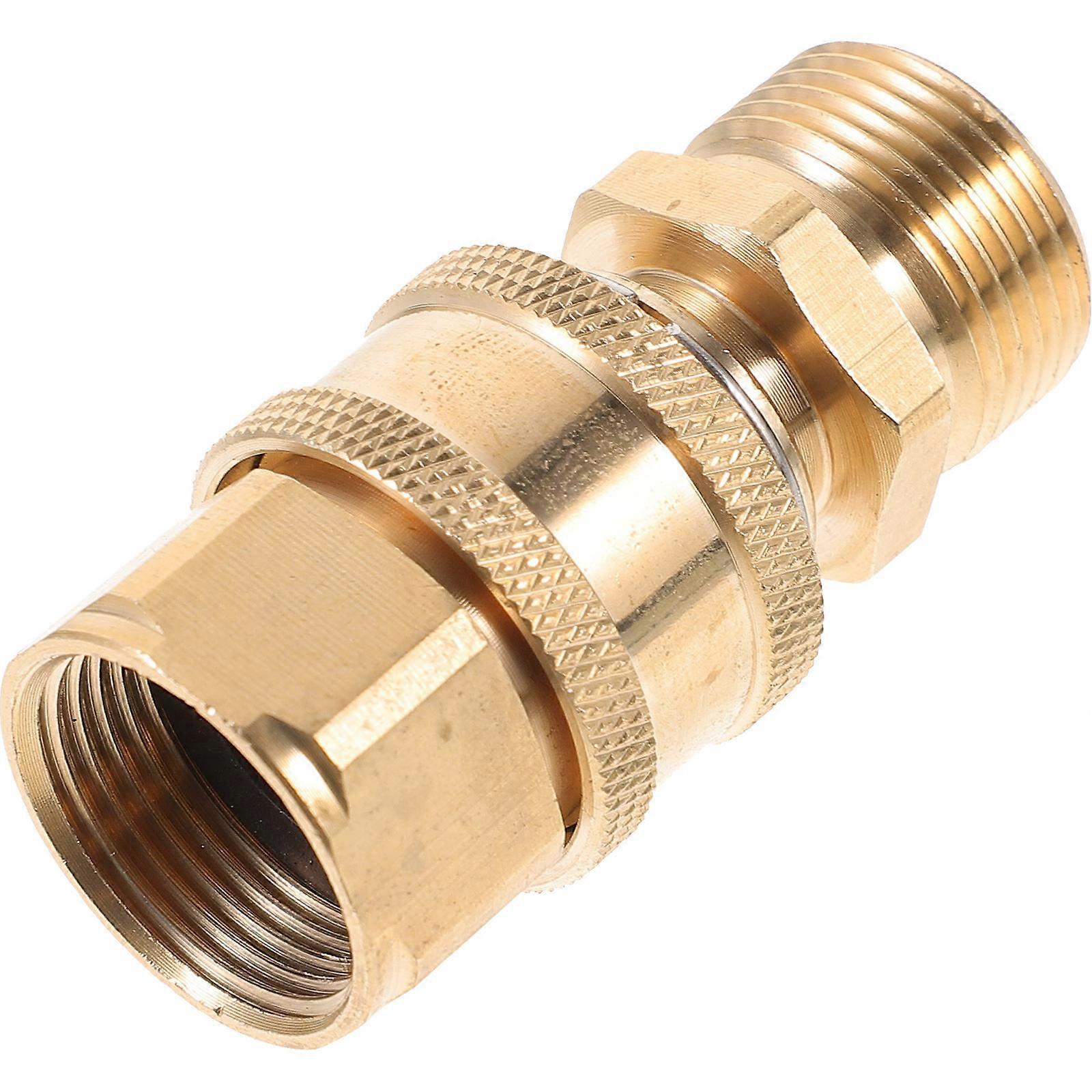 Garden Hose Attachment Connector for Quick Connect Water 4Pairs Copper