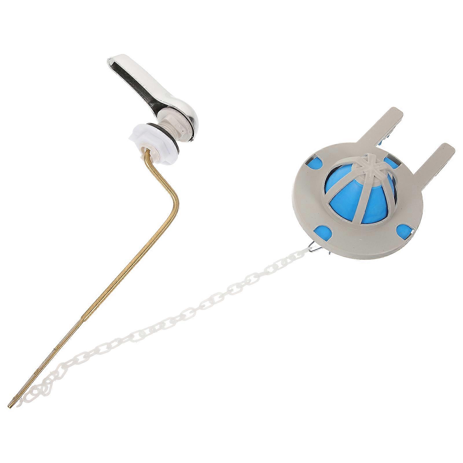 Toilet Flapper Replacement Kit for Toilet 3Sets with Tank Flush Lever