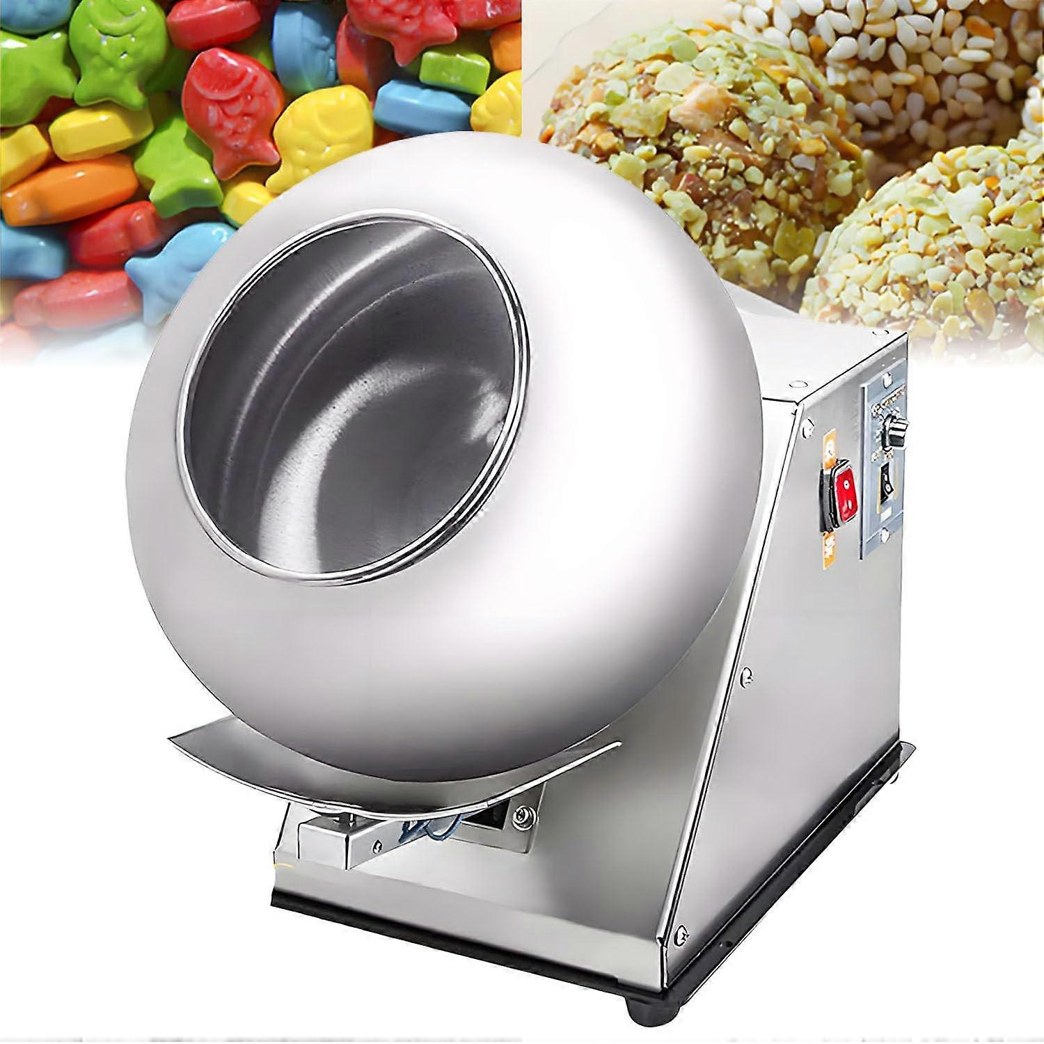 Automatic Tablet Coating Machine Sugar Coating Chocolate Coating 25 Kg/H 220V Polishing Equipment