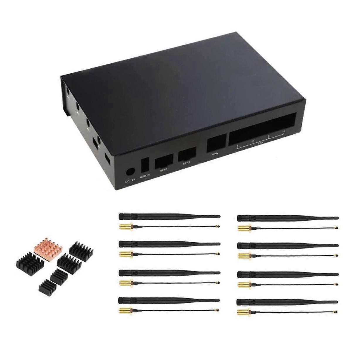 For R3 Aluminum Case Protective Shell with Heat Sink and Antenna, -R3 Development Board Case Kit