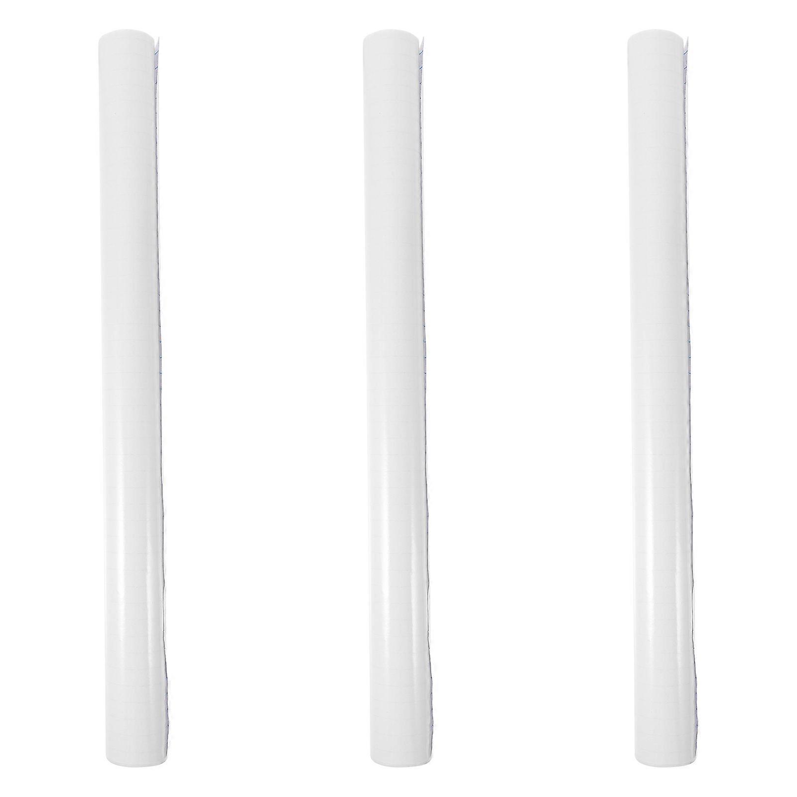 Clear Book Cover Adhesive PVC Self Adhesive Book Protector 3 Rolls