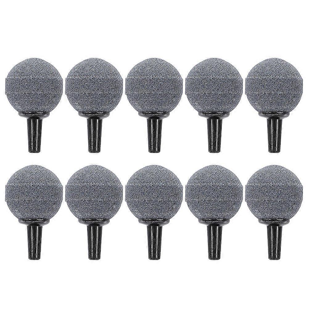 Aquarium Bubble Stone 20 Pcs Replaceable Air For Home Use Fish Tank 1.69X1.18X1.18In
