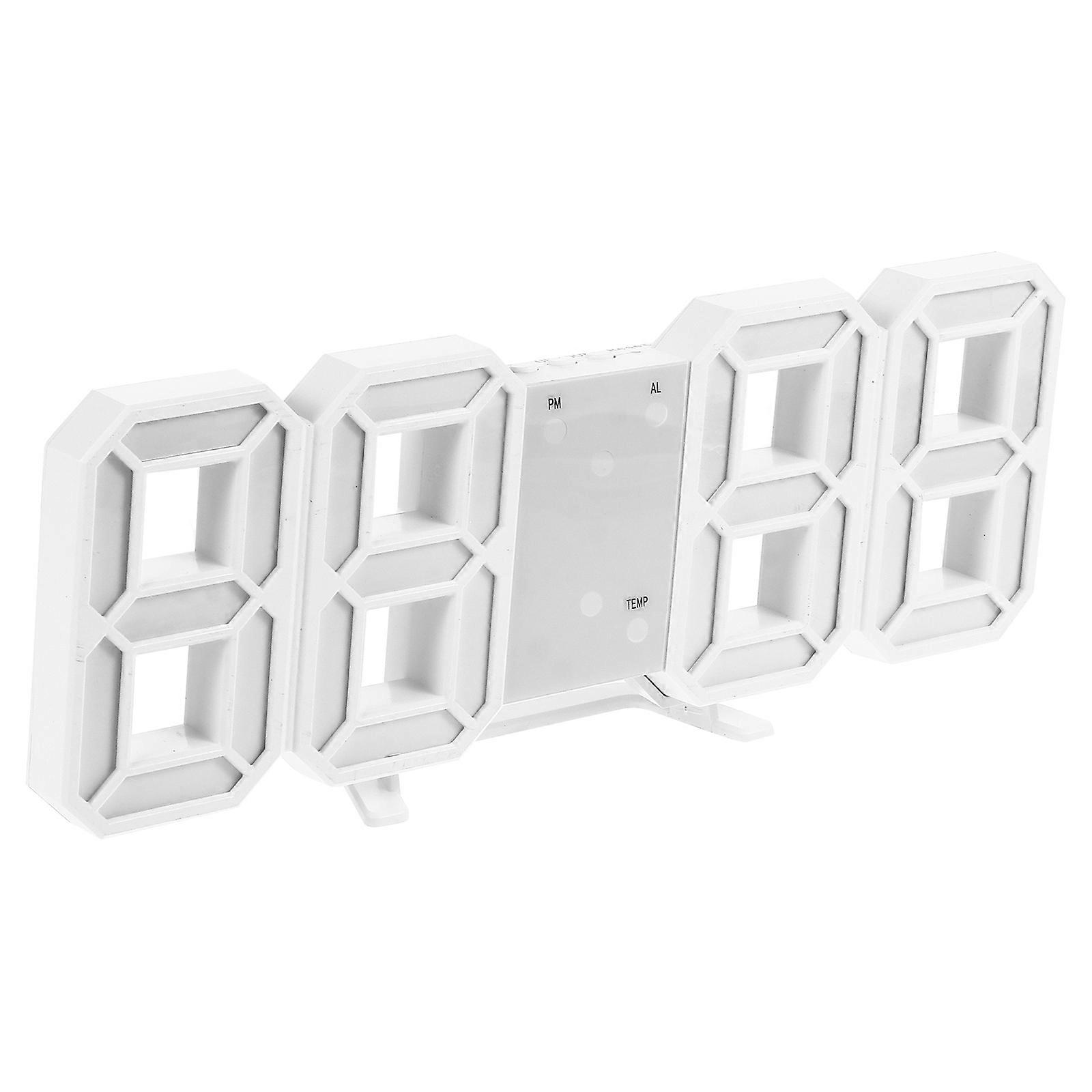 3D LED Alarm Clock with Temperature Display for 3Pcs Home Use