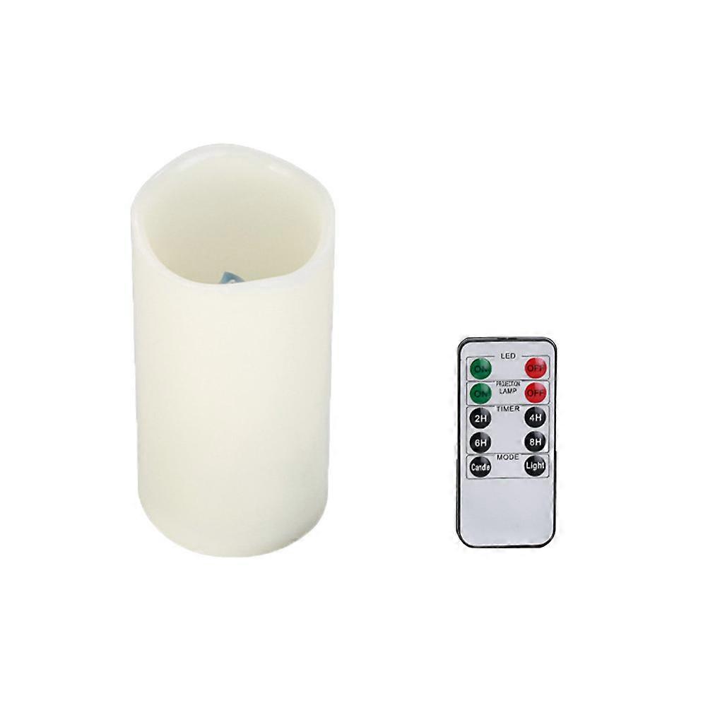 Decorative LED Candle Projector Lamp for Decoration 2Pcs Light