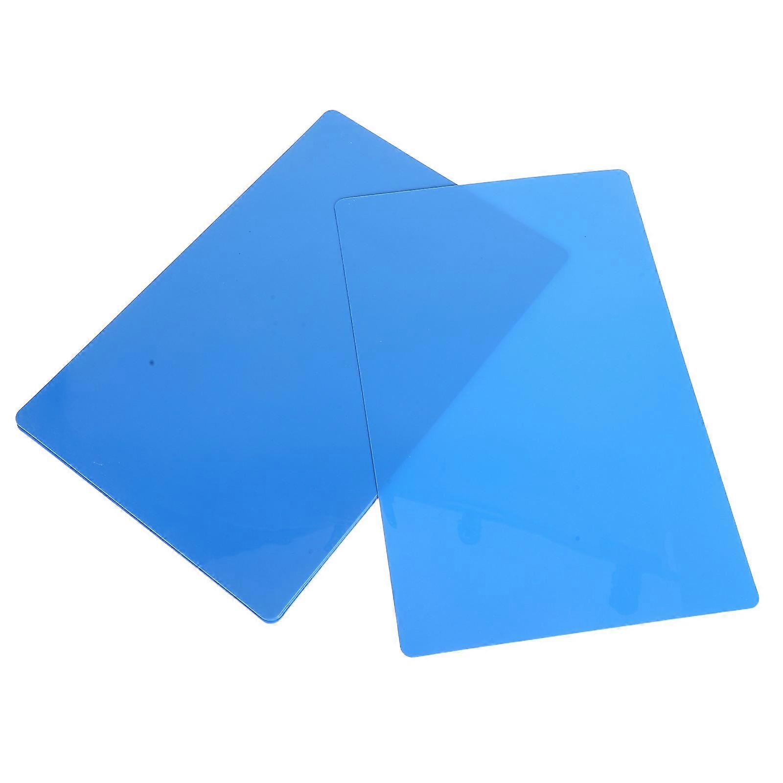 Study Writing Board Kids Writing Tablet for Exam Practice 40Pcs Blue PP