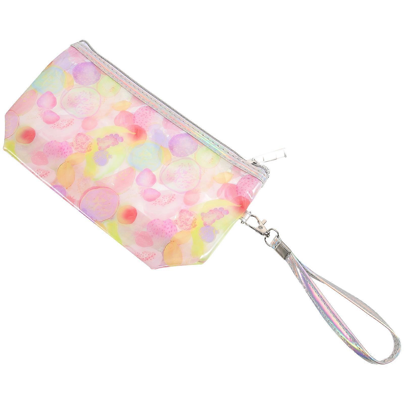 Makeup Bag Travel PVC Zipper Pouches for 5Pcs Multi-Functional Storage