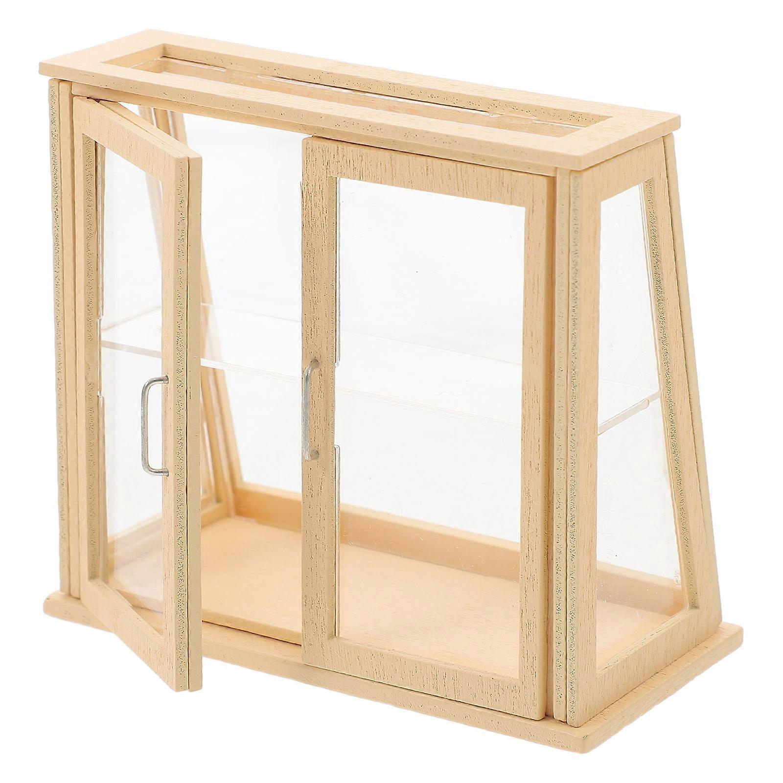 Miniature Store Cupboard 4Pcs Doll House Accessory Ideal For Craft Makers Home Decoration With Realistic Appearance