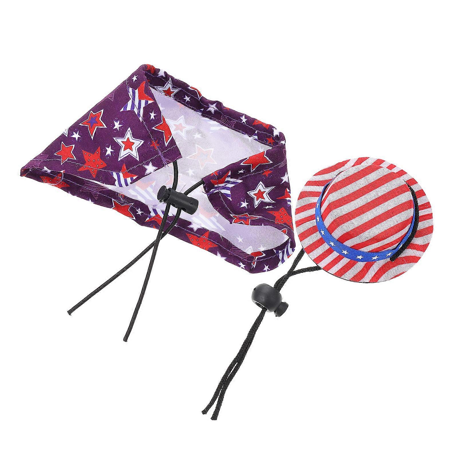 Decorative Hamster Hat Wear-Resistant Lizard Cloak for Pets 5Sets