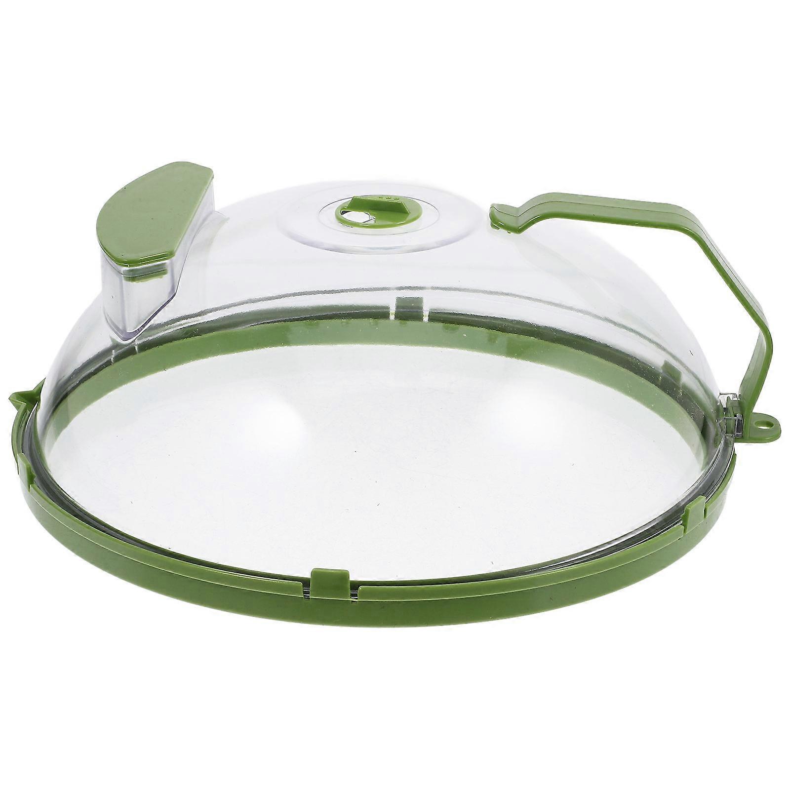 Microwave Plate Cover 2Pcs Rectangular Spill Prevention Tool For Household Users Heat Resistant Multi Color Design