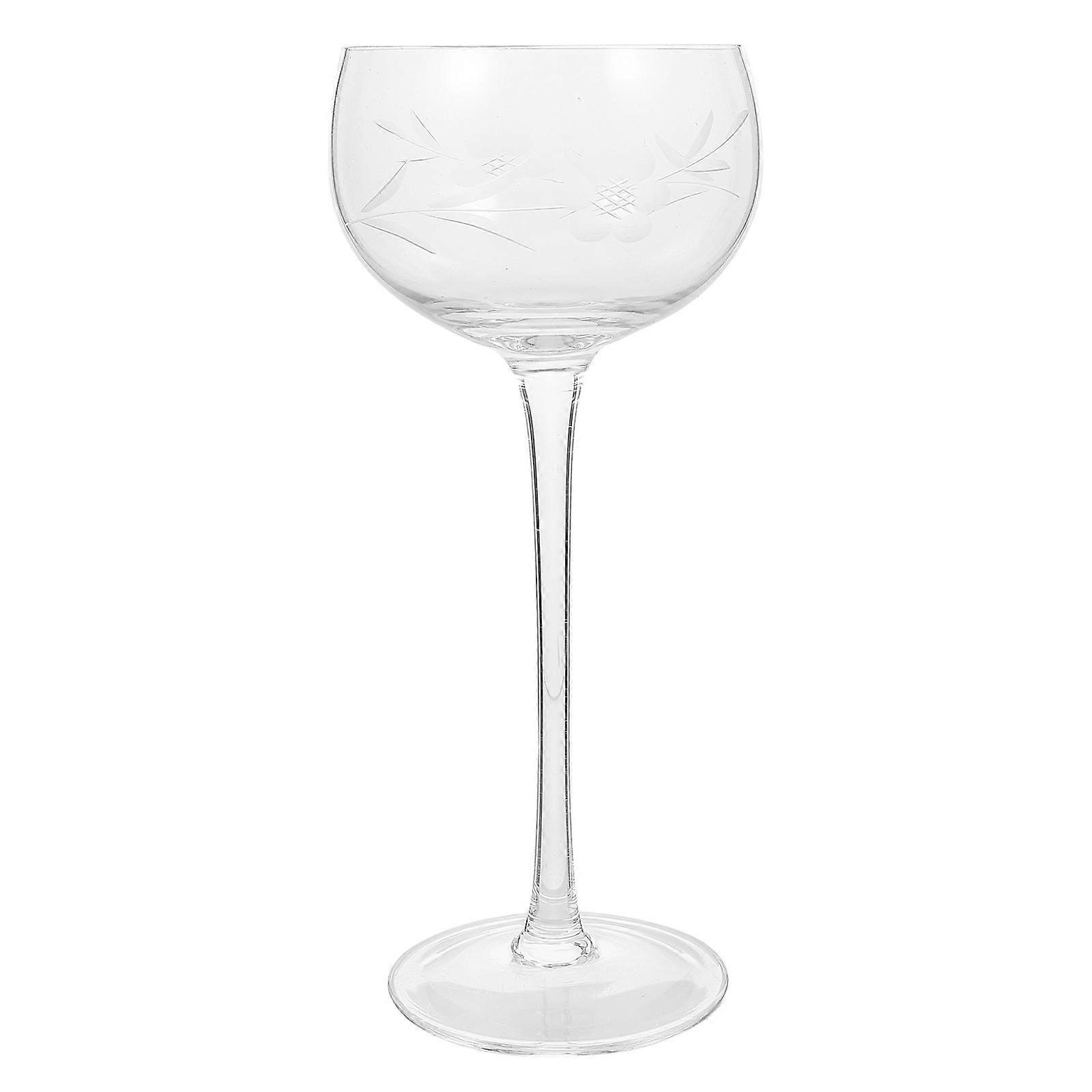 Nightclub Wine Goblet for Serving Use 8Pcs Transparent