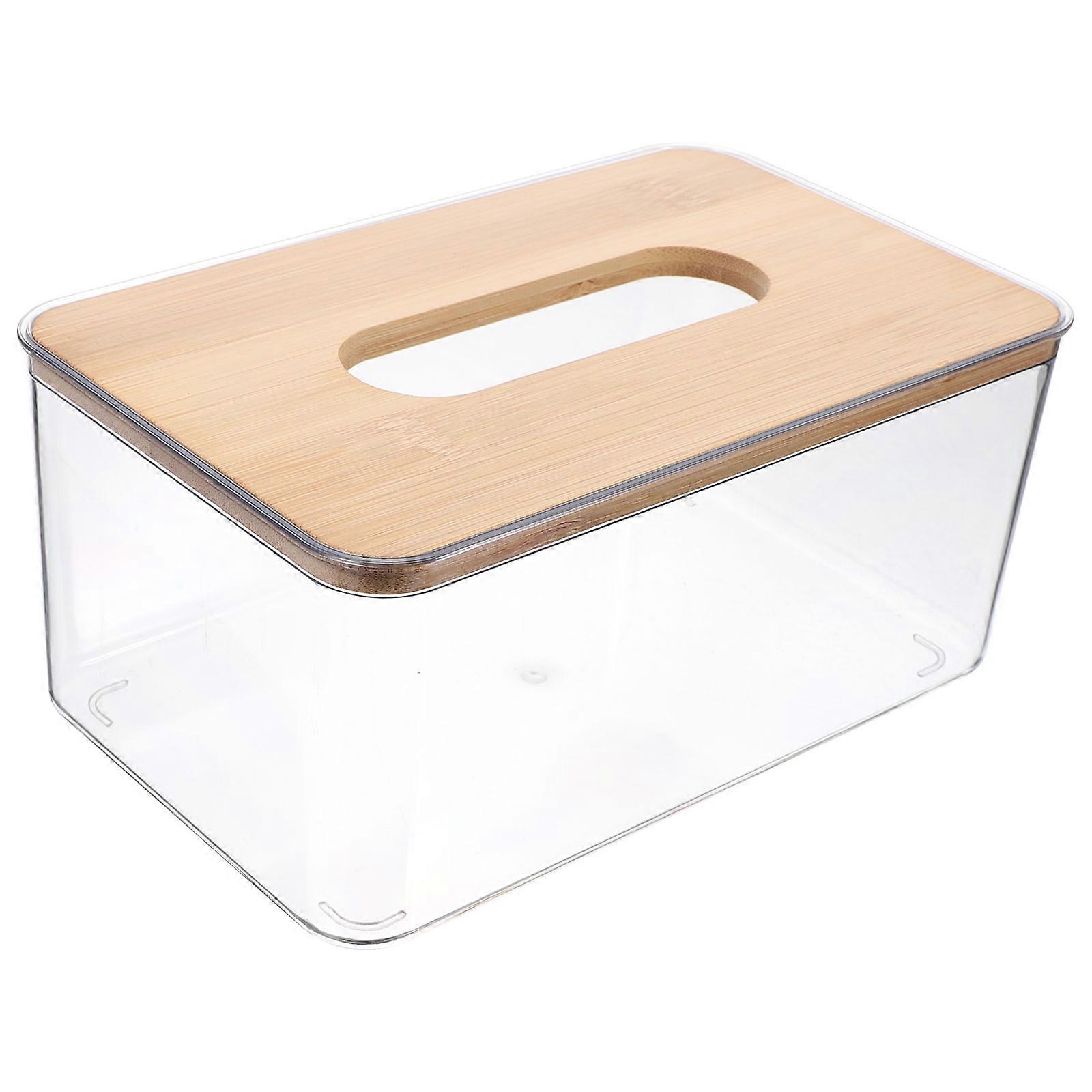 Multi Color 3Pcs Tissues Cube Box Cover Tissue Box for Storage Use