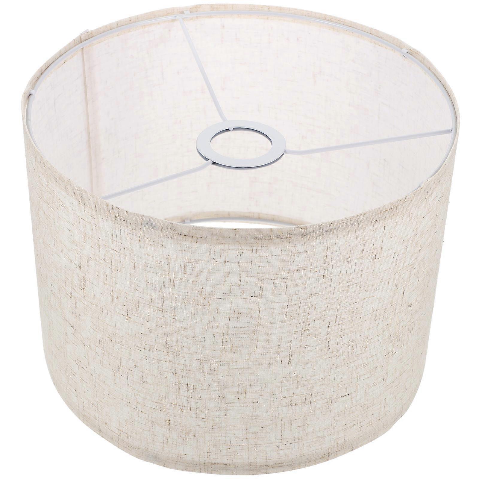 Home Use Lamp Shade Ceiling Lamp Shade Fabric Dismountable Light Grey