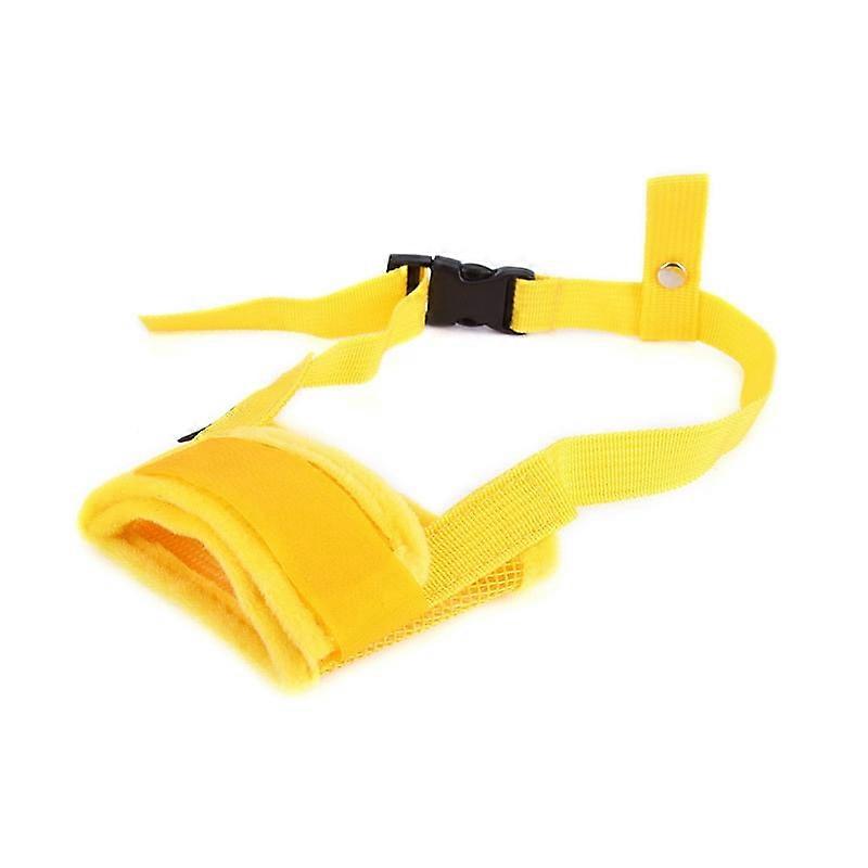 Dog Muzzle, Adjustable Pets Muzzle Mesh Breathable Nylon Soft Muzzle Anti-Biting Barking Mouth Cover for Small Medium Large Extra Dog