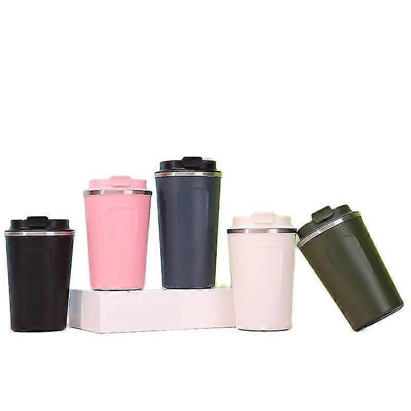 Minglan 380/510ml termikus csésze rozsdamentes acél vákuumszigetelő kávésbögre csésze fedéllel Beverageware Thermocup