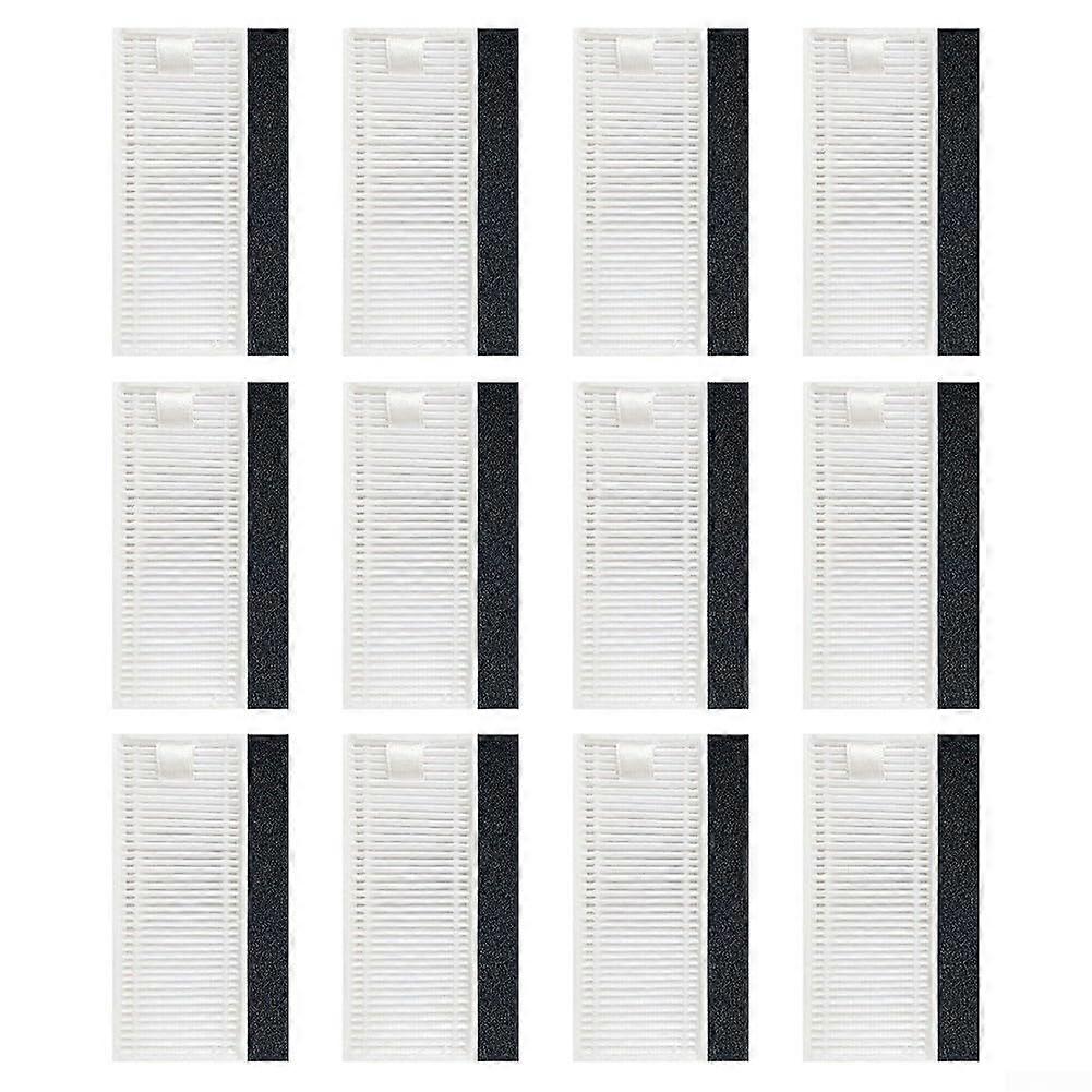 12 Pack Replacement For HEPA For Tikom L9000 Robot Vacuum Cleaner, 12Pack Dust Filter Compatible With L9000 Vacuum