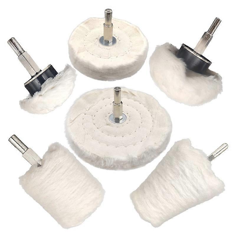 Buffing Wheel for Drill Buffing Pad Polishing Wheel Kits Wheel Shaped