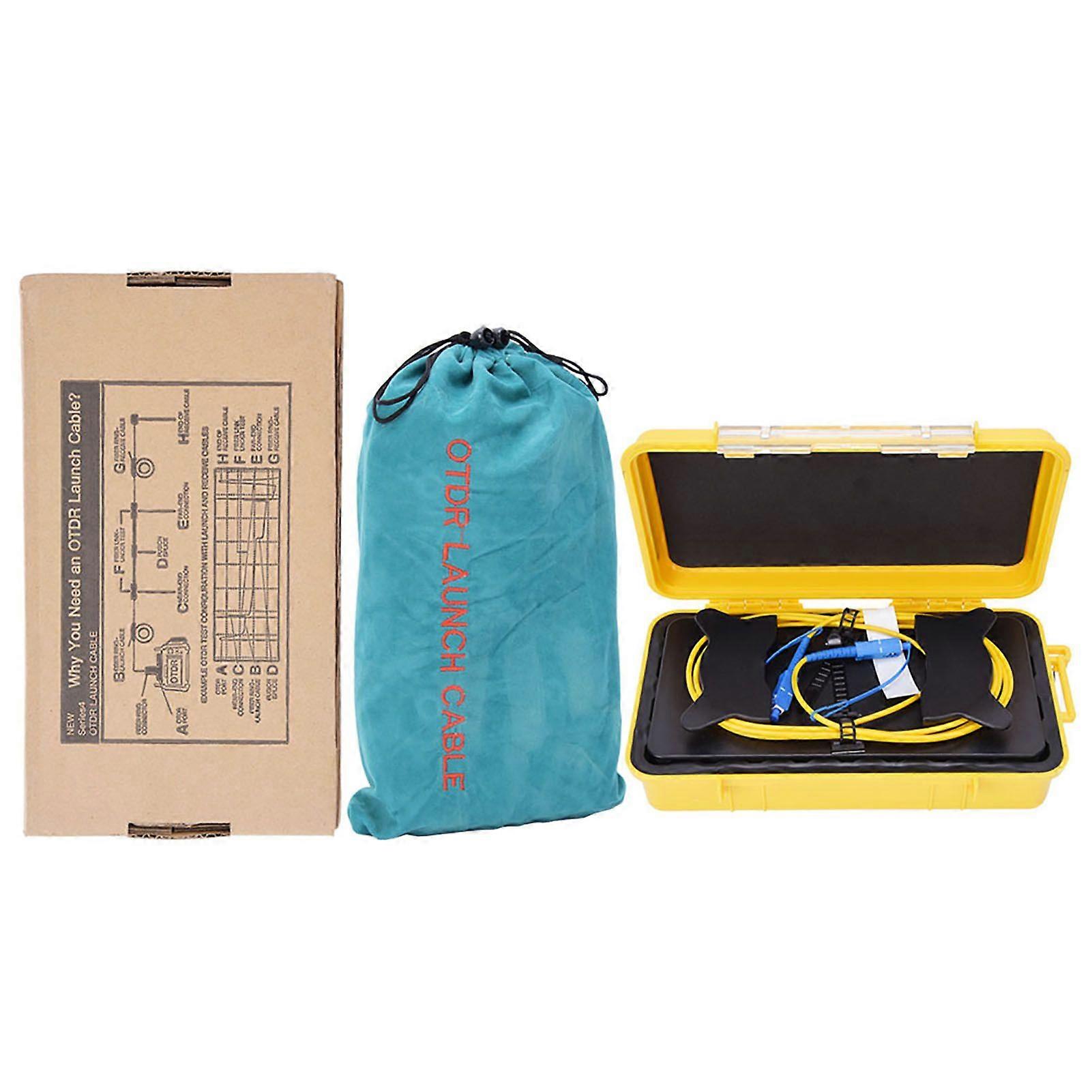 Fiber Optic OTDR Launch Cable Box SC/UPCSC/UPC OTDR Dead Zone Eliminator Single Mode 500M