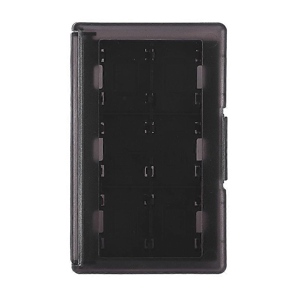 24-in-1 TF Card Box Game Memory Card Case Holder Carrying Storage for Nintendo Switch Black
