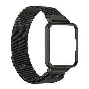 Metal Strap with Watch Frame For Xiaomi Redmi Watch 2 Lite