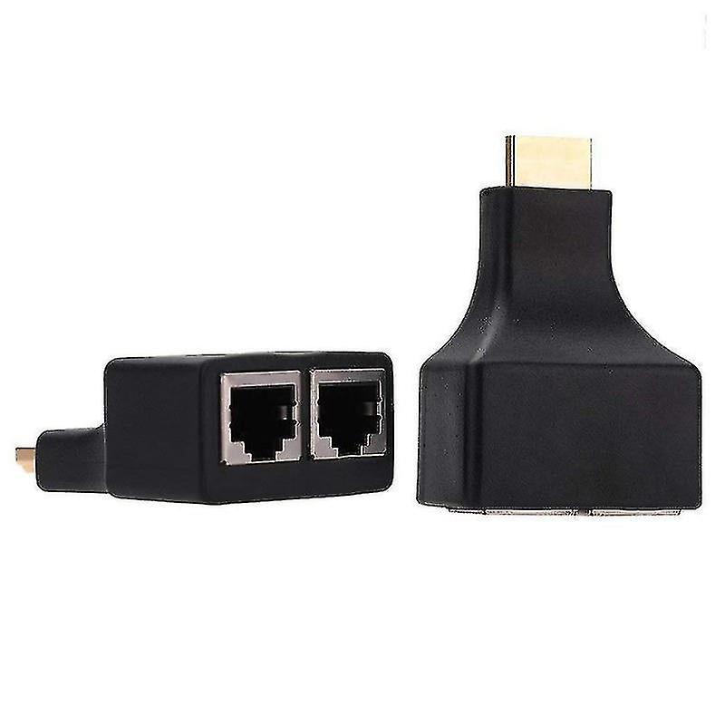 Audio Video Receiver Accessories 2x Hdmi To Rj45 Dual Port Extenders Up To 30m