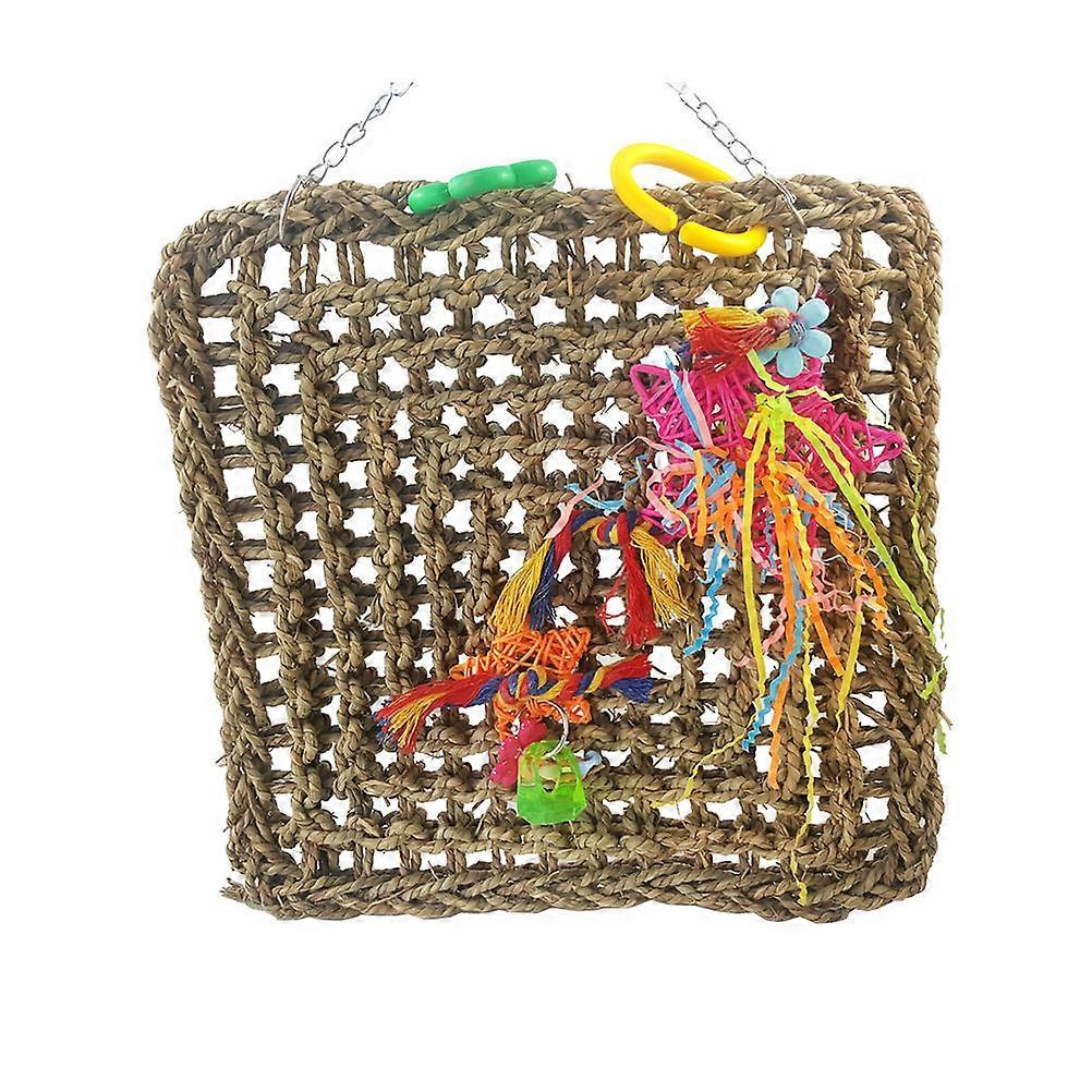Climbing Net Toy Bird House for Parrot Use Unit