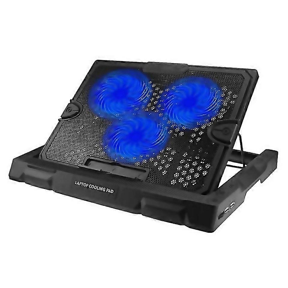 For S300 3 Fan Adjustable Wind Speed Desktop Laptop Cooling Pad With Holder