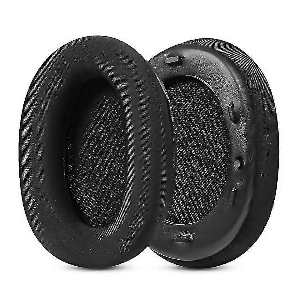 For 2pcs Ice Silk Cloth Snapon Earpads For Edifier W800bt Plus Ice Silk Cloth For Edifier W800bt
