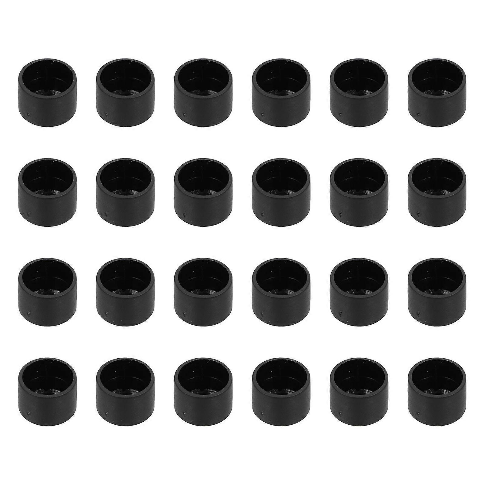 Soccer Machine Table Parts Foosball Table Accessories Simple and Elegant Design Plastic End Protectors 24Pcs