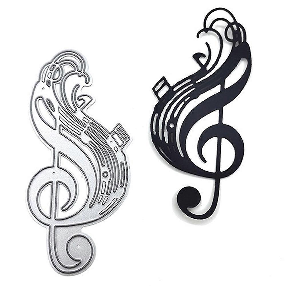 1PC Musical Note Metal Cutting Dies Die-cut Crafts Stencil Tool for DlY Handmade Scrapbook Cards