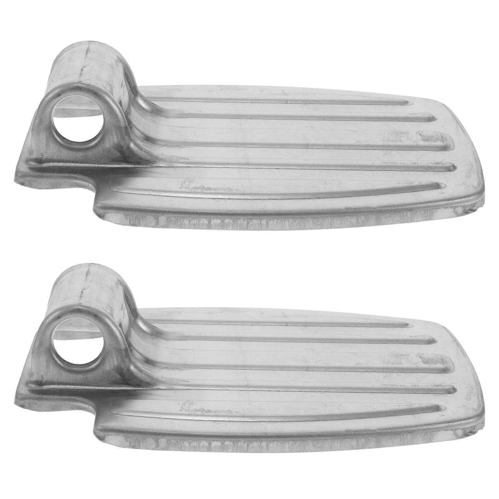 Wide And Lengthened Design Wheelchair Footrest Suitable For Enhanced Stability In Various Settings 1 Pair