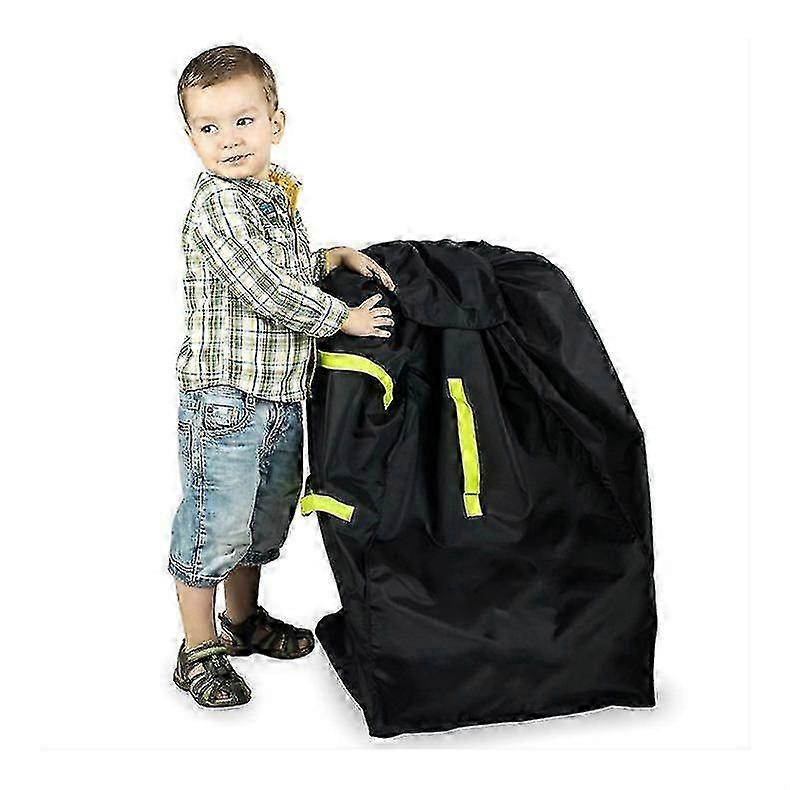 Double Stroller Bag For Airplane Travel Oversized Ultra Durable Shell Padded Adjustable Backpack Straps