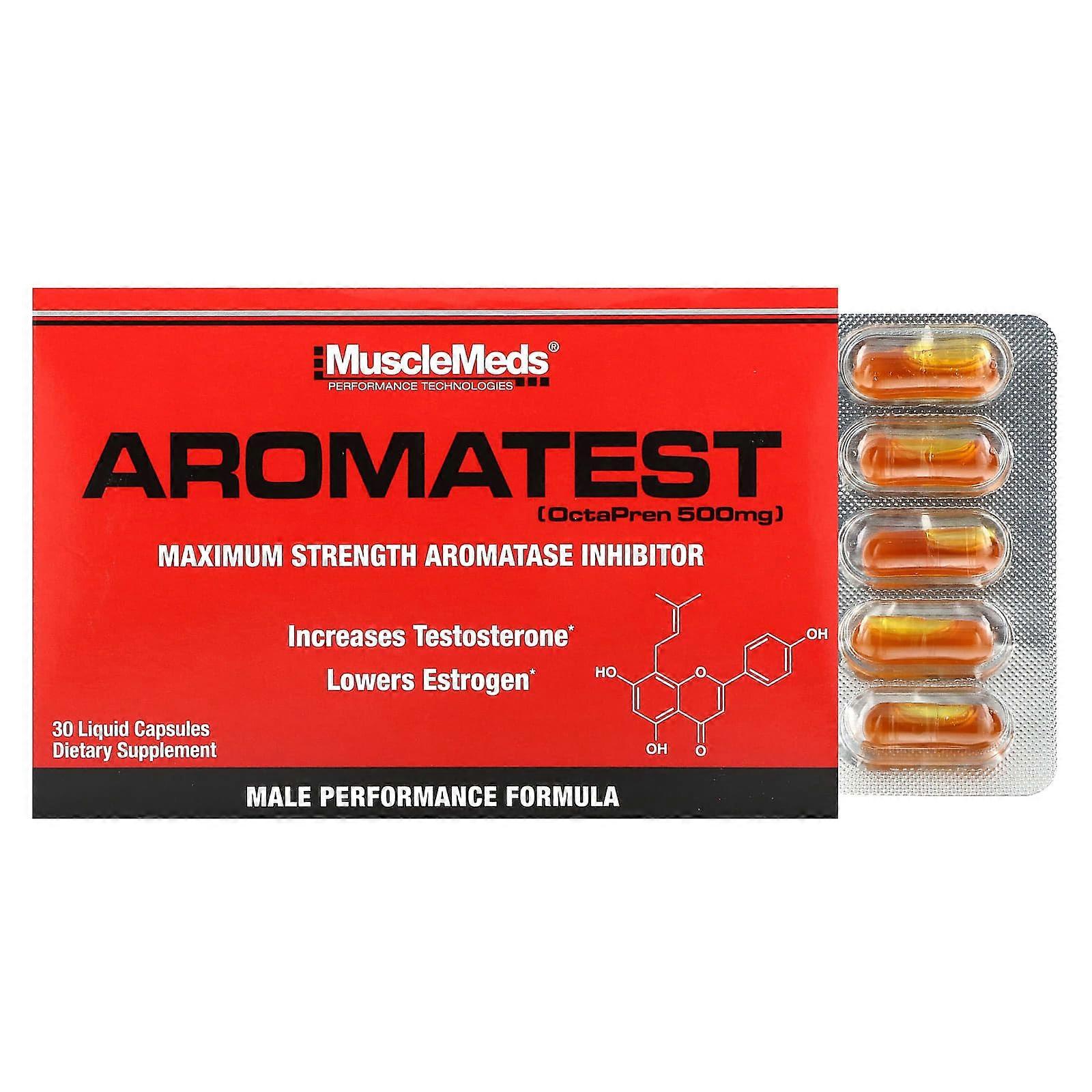 Aromatest, 500 mg, 30 cápsulas líquidas